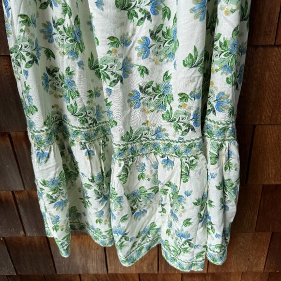 NWT Max Studio London Summer Blooms Smocked Maxi Dress in Women's X-Large - Picture 12 of 15